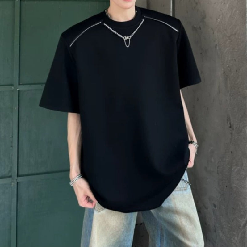 Metal Necklace Deconstructed T-shirt