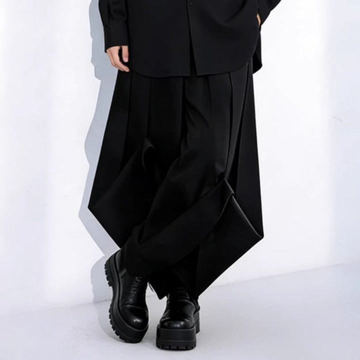 Japanese Irregular Loose Wide-Leg Pants
