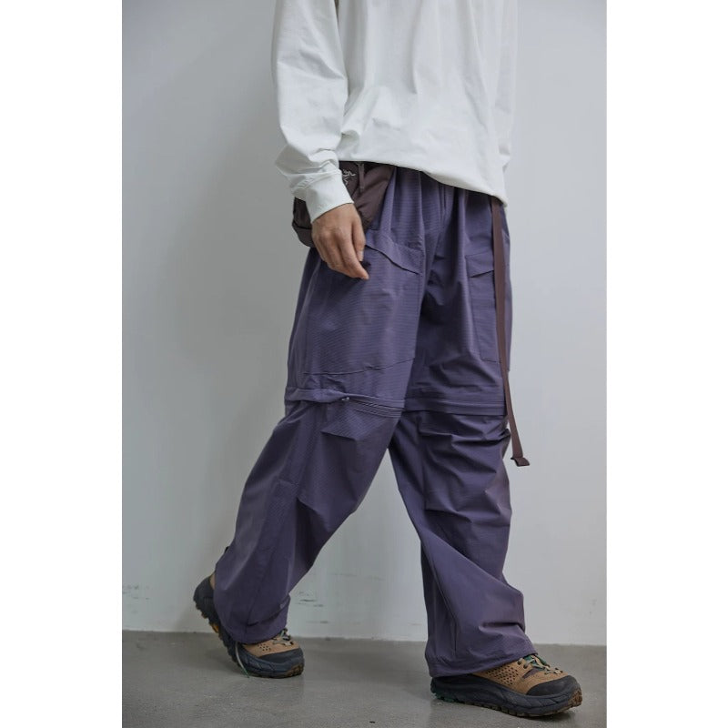 Detachable Loose-Fit Quick-Drying Breathable Pants