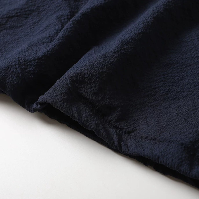Lightweight Seersucker Loose T-shirt