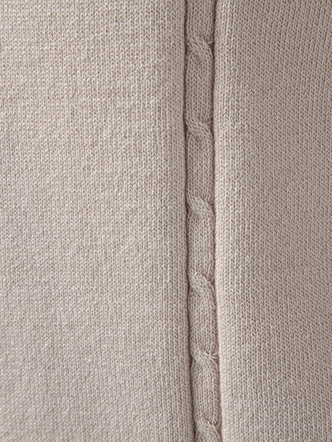 Twist Knit Polo &amp; Elastic Waist Straight Leg Trousers