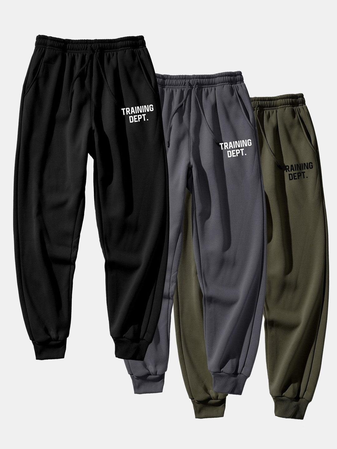 3 Pieces Training Dept Print Jogger Pants