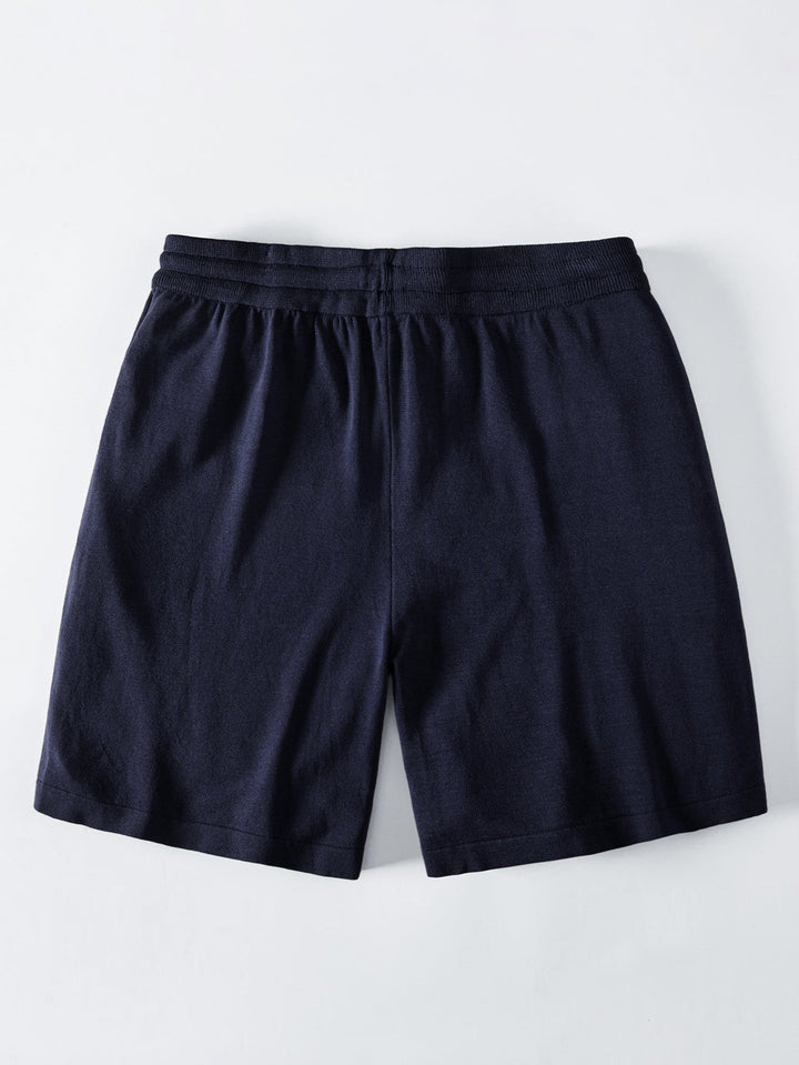 Basic Knit Polo &amp; Knit Shorts