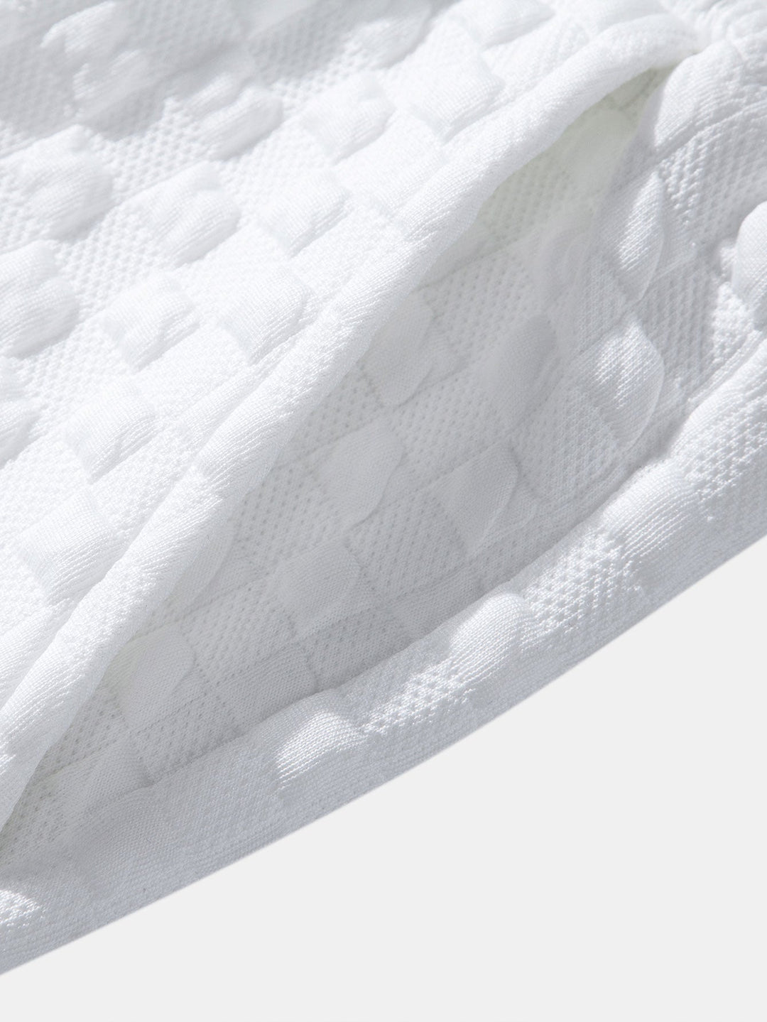 Checkerboard Jacquard Jogger Pants