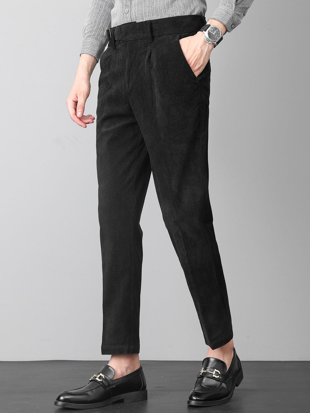Slim Fit Corduroy Naples Trousers