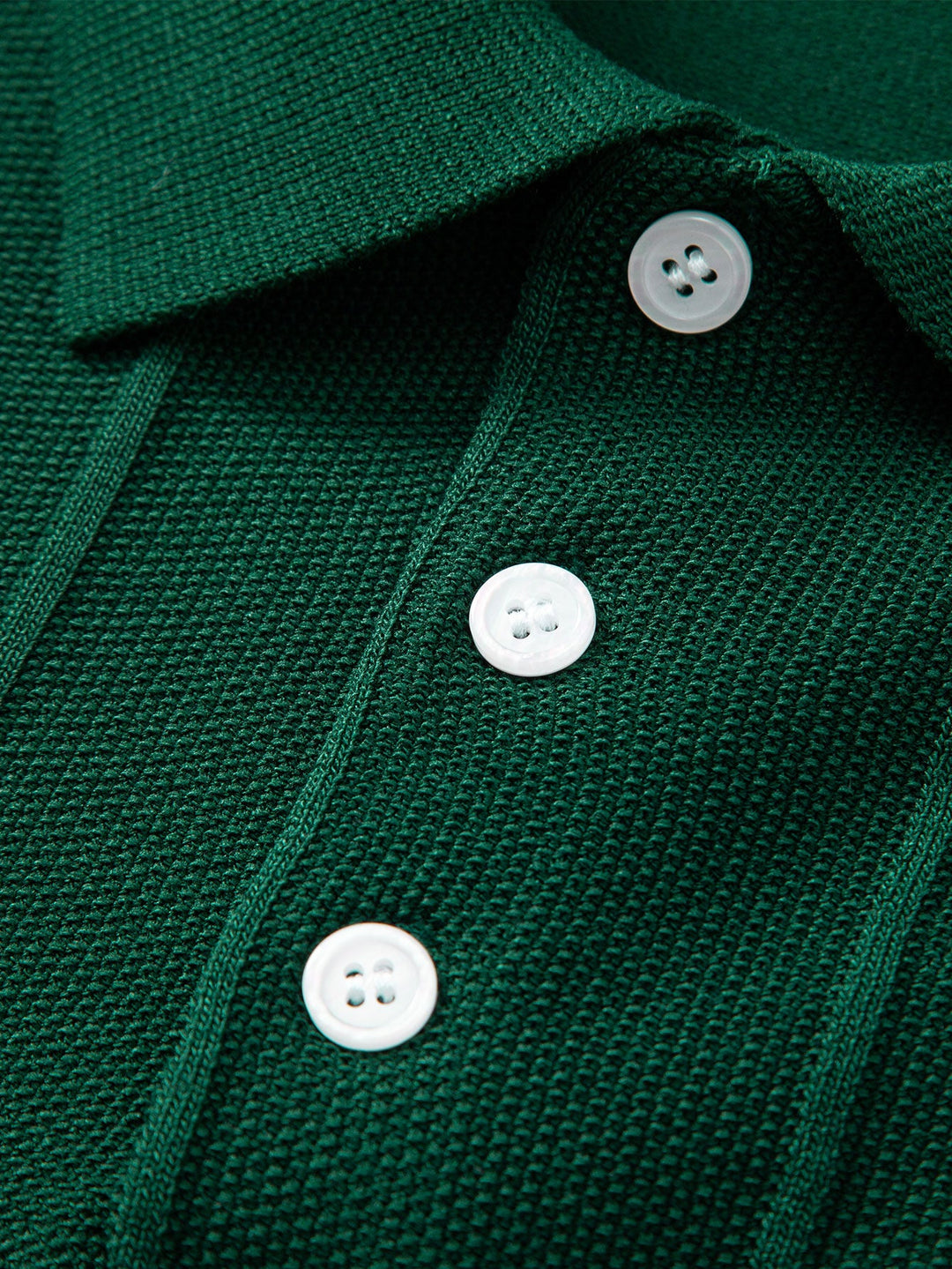 Stripe Jacquard Knit Polo Shirt &amp; Slim Fit Tapered Trousers