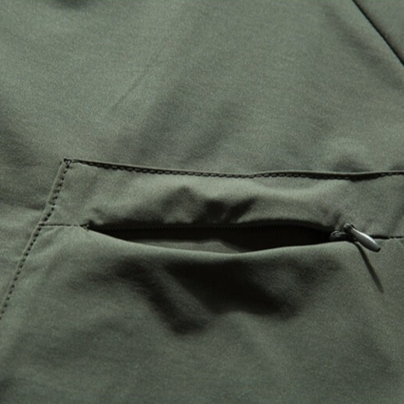 Urban Functional Quick-Dry Loose Top with Drawstring Hem