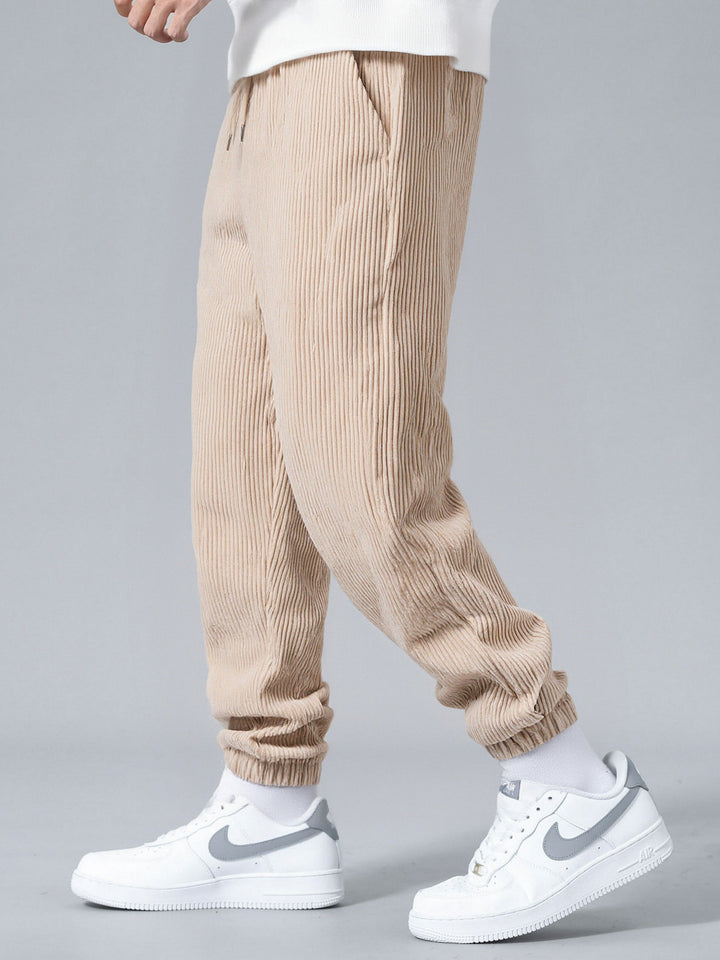 3 Pieces Corduroy Jogger Pants