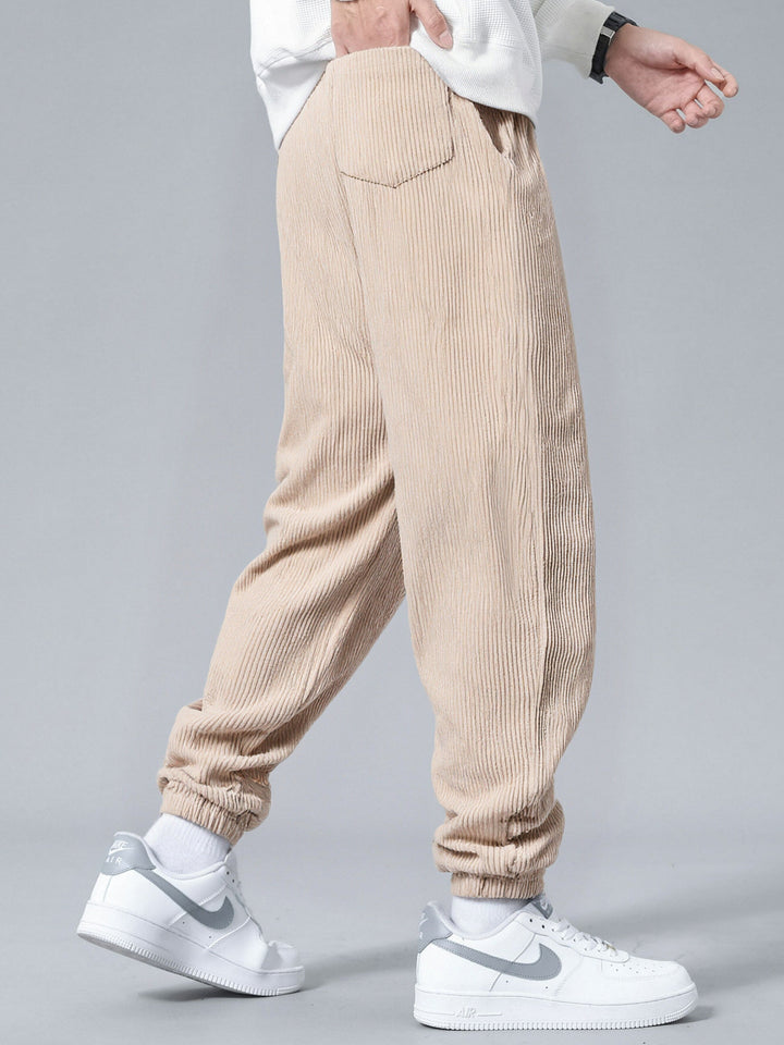 3 Pieces Corduroy Jogger Pants