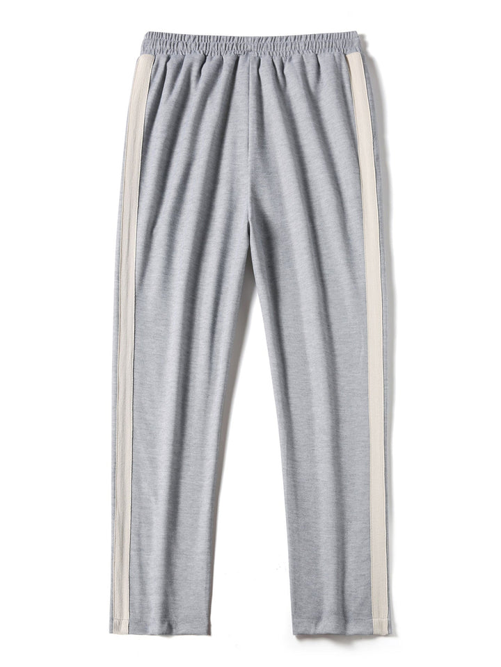 Slit Hem Stripe Pants