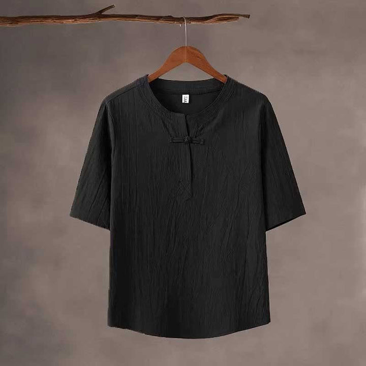 Retro Casual Thin Breathable Shirt