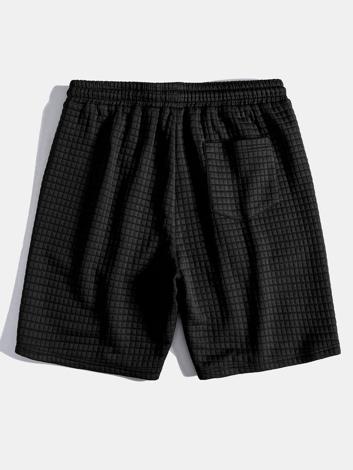 Waffle Polo With Pockets &amp; Shorts