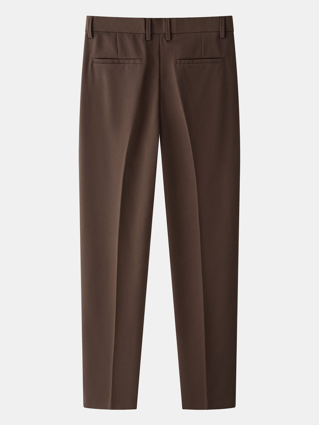 Linen Ribbed Knit Polo &amp; Slim Fit Tapered Trousers