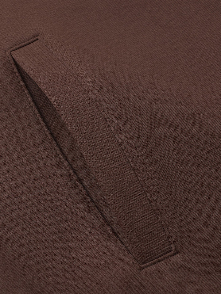 Jersey Contrast Preppy Jacket