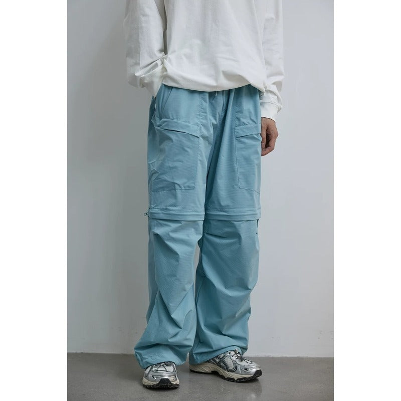 Detachable Loose-Fit Quick-Drying Breathable Pants