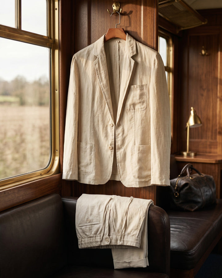 Linen Suit Set