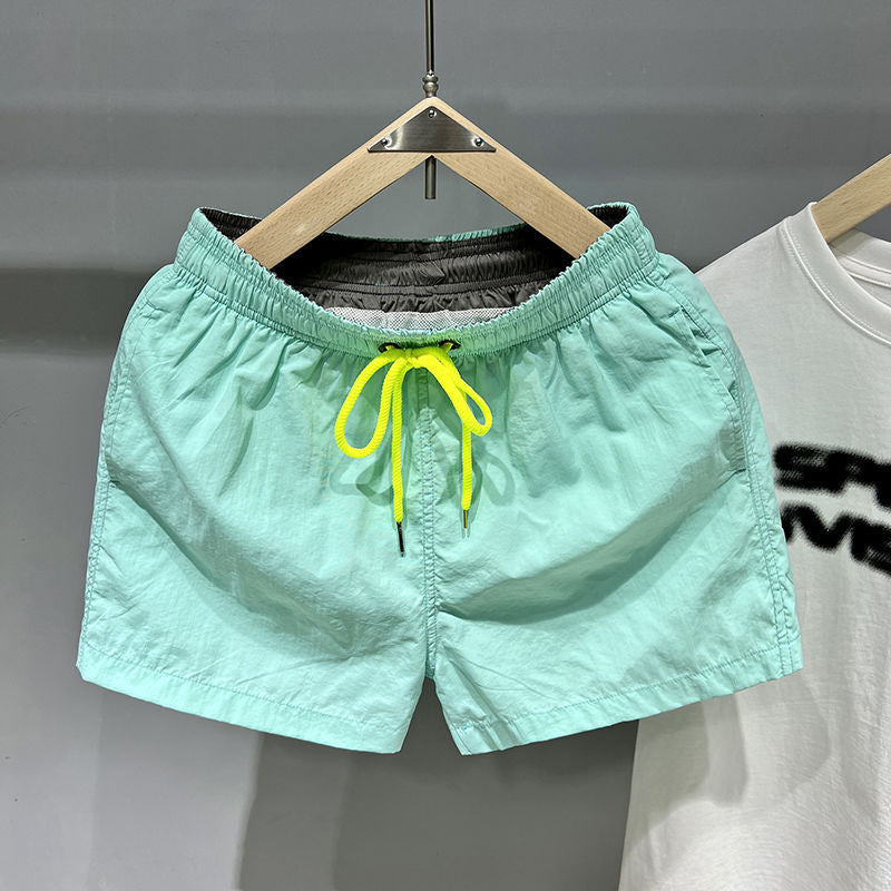 Quick Dry Ice Silk Lightweight Athletic Beach Shorts