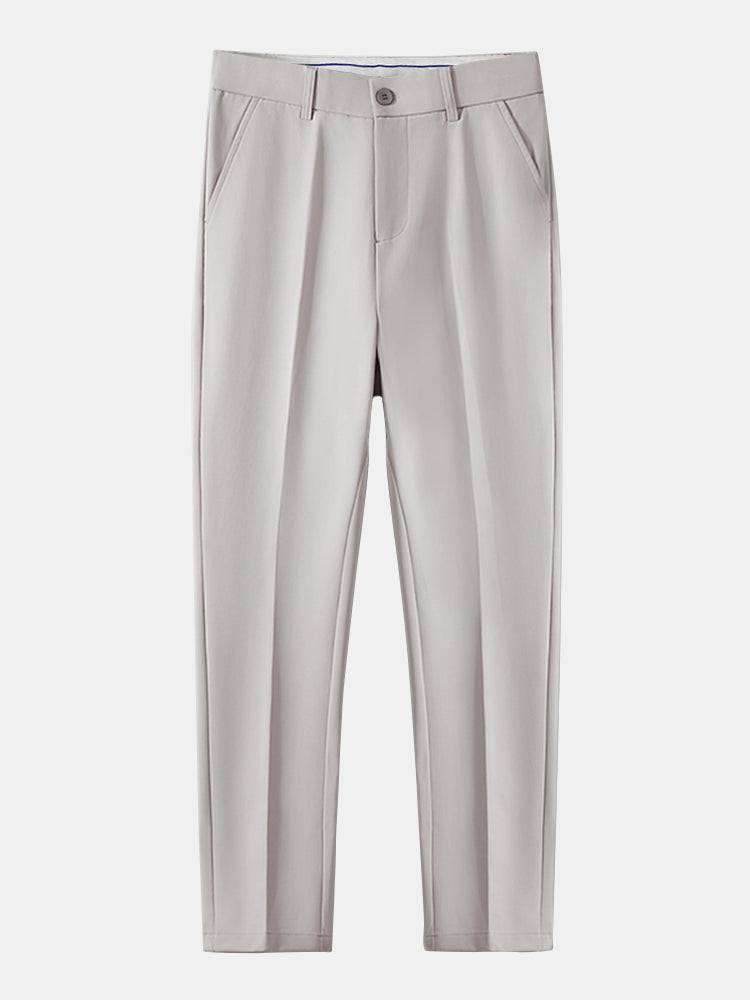 Twist Jacquard V Neck Polo &amp; Slim Fit Tapered Trousers