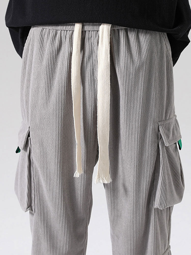 Corduroy Cargo Pants
