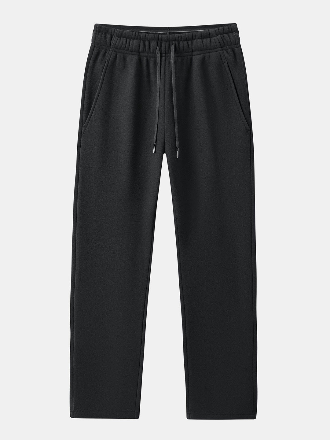 Polar Fleece Drawstring Straight Leg Pants