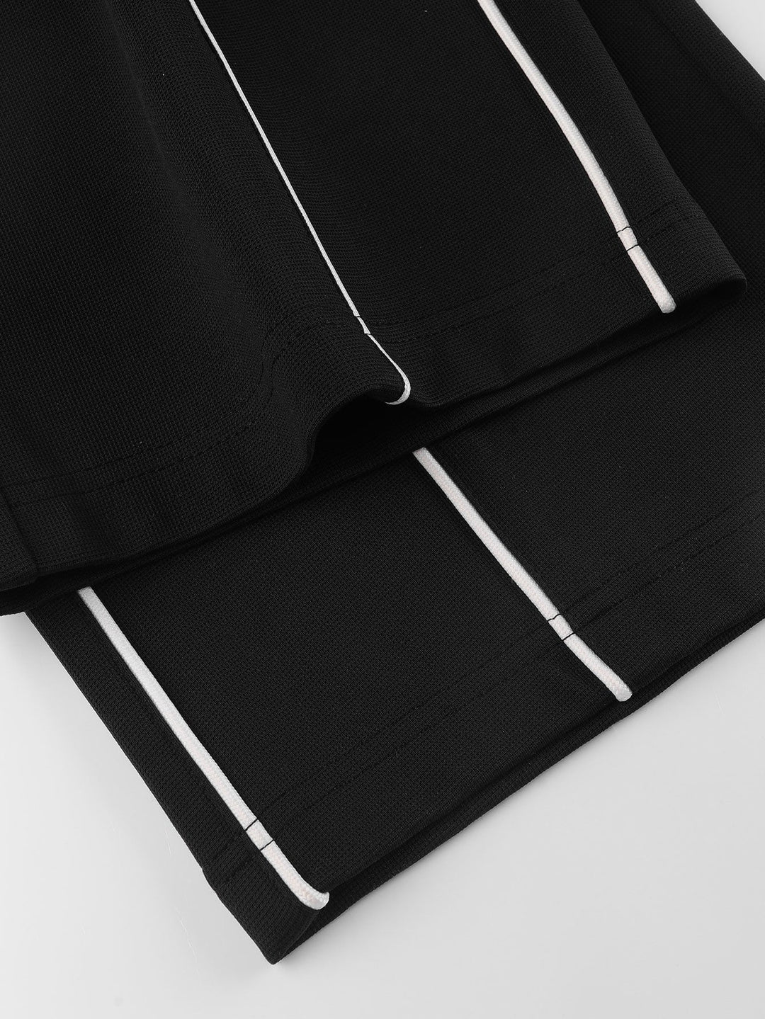 Wide Leg Pants With Side Stripes