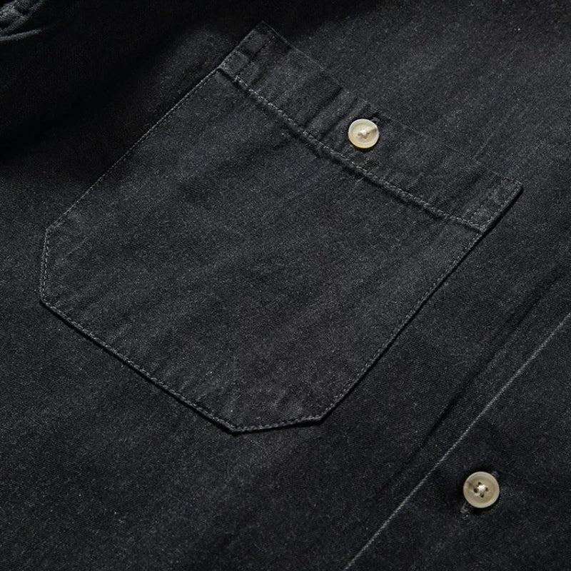 Denim Retro Casual Shirt