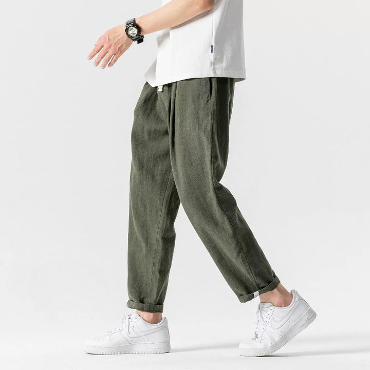Loose-fitting Casual Straight Pants