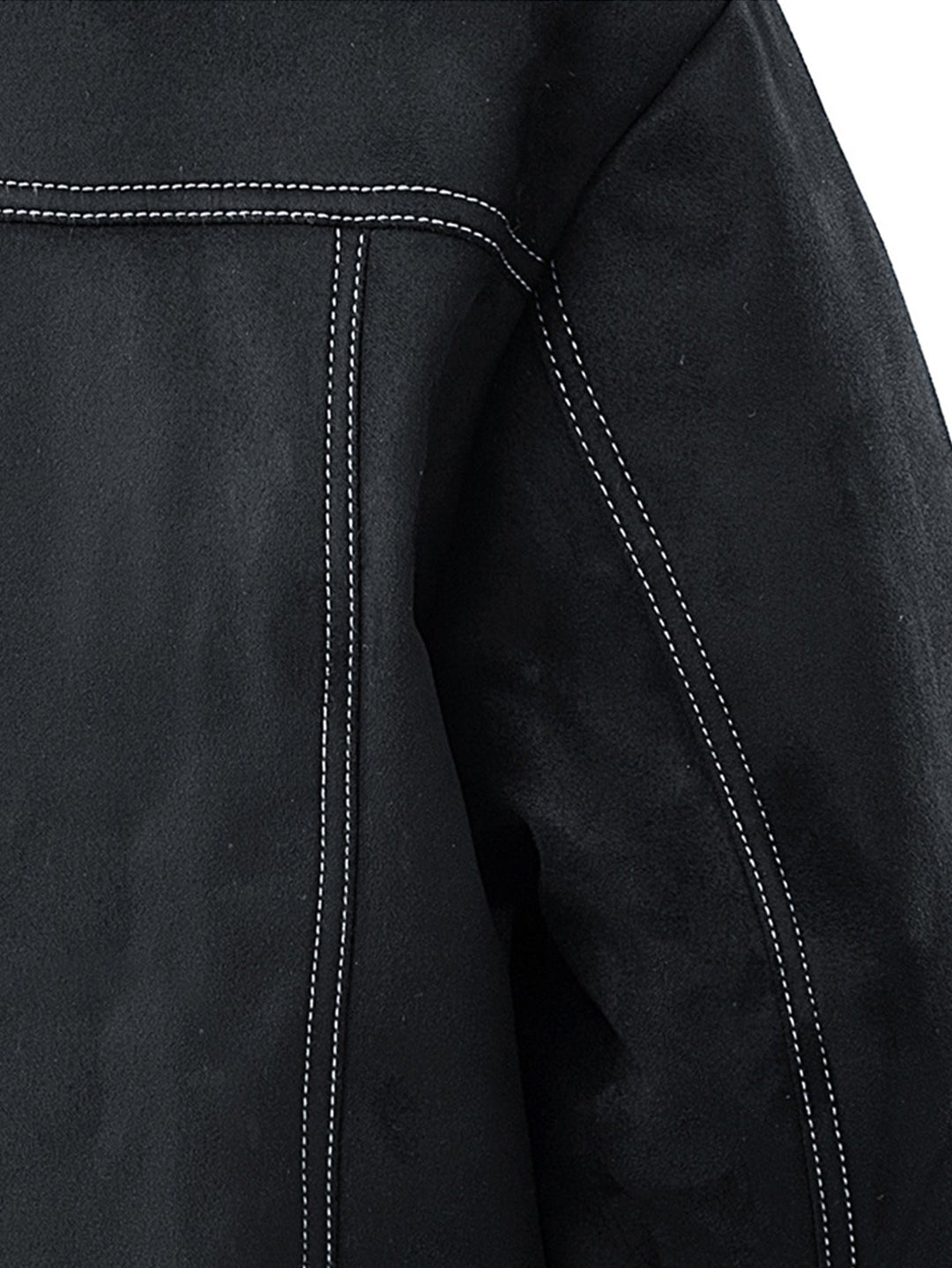 Teddy Lined Suede Jacket
