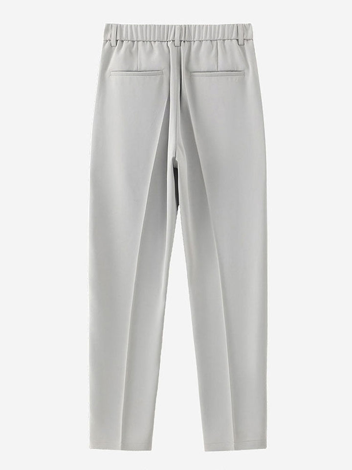 Slim Fit Cropped Tapered Pants