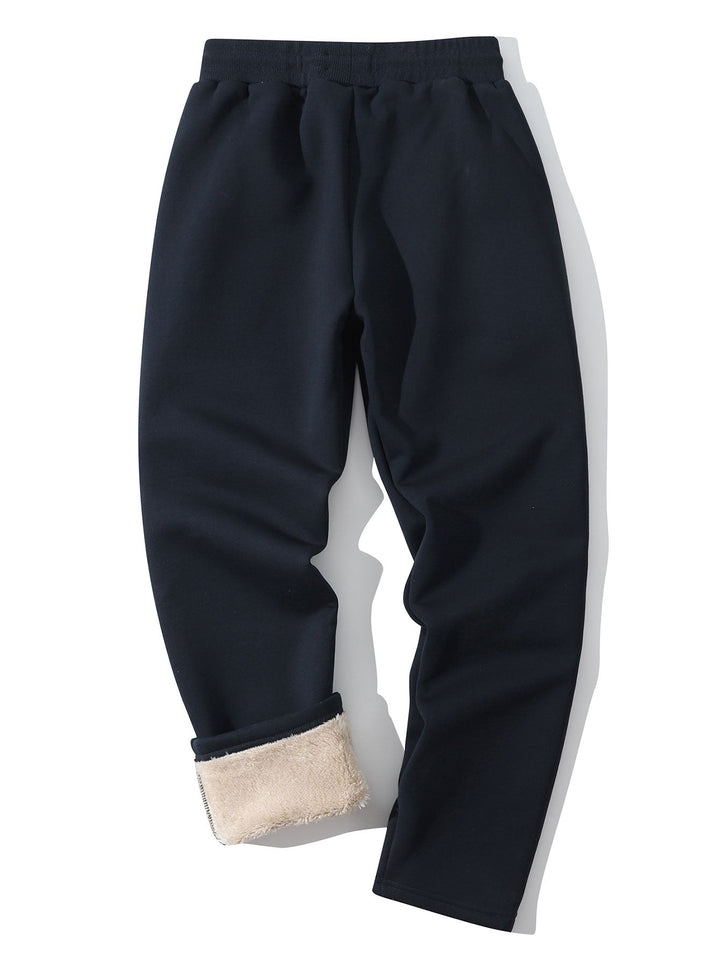 Teddy Lined Straight Leg Pants