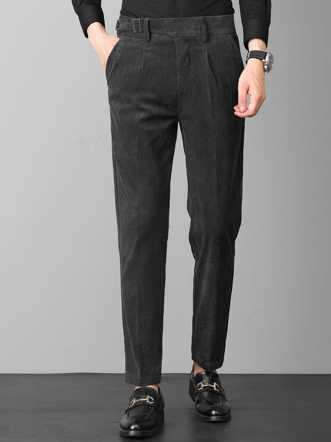 Slim Fit Corduroy Naples Trousers