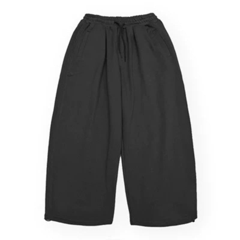 Japanese Retro Loose Straight Leg Casual Pants