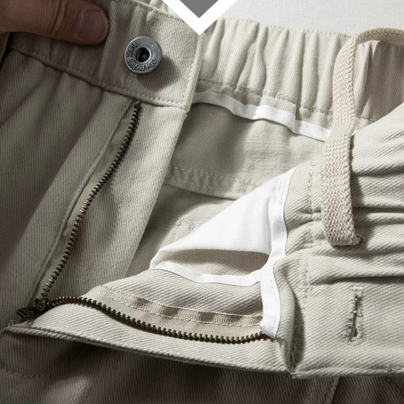 Japanese Loose Casual Drapey Cotton Lyocell Trousers