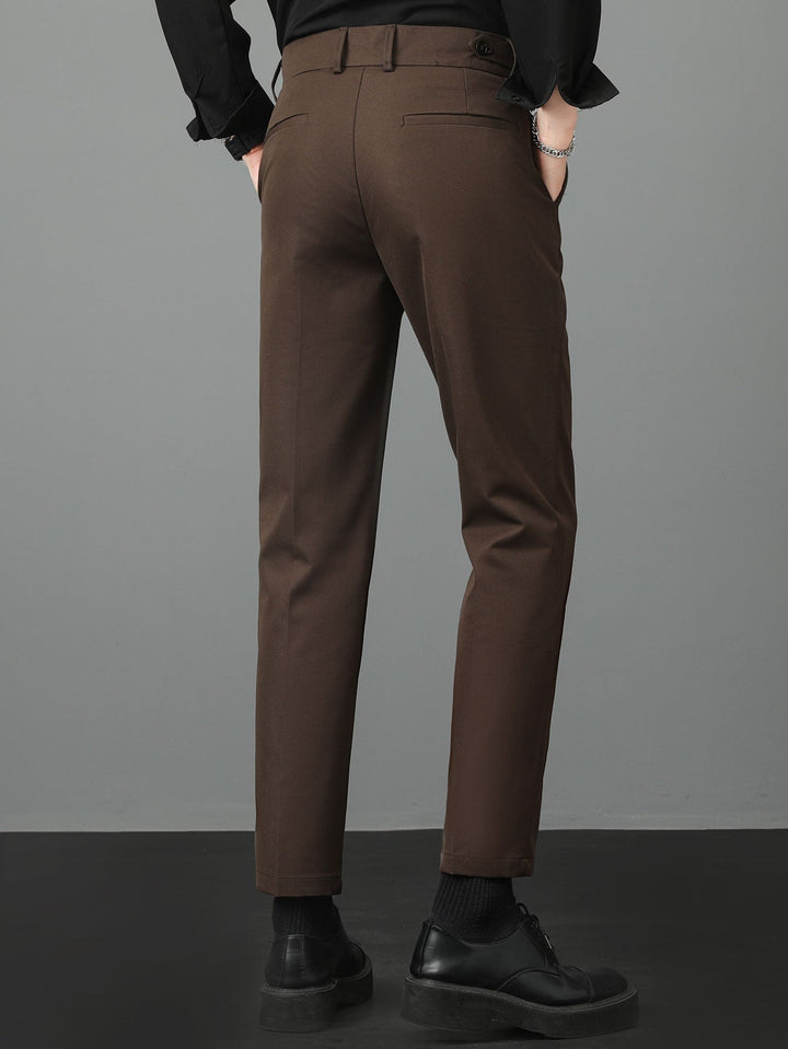 Slim Fit Tapered Trousers