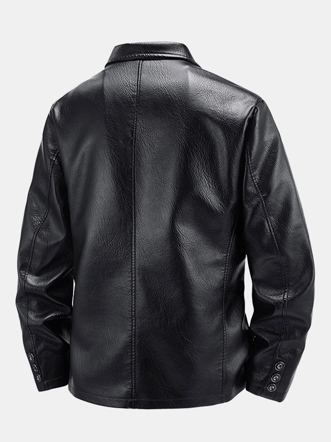 PU Leather Blazer