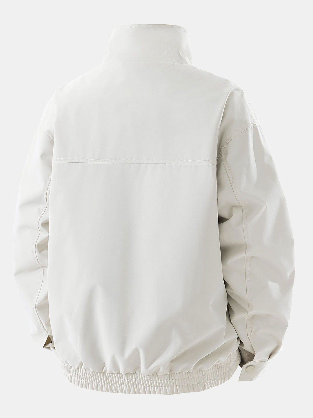 Icon Letter Embroidery Racing Jacket