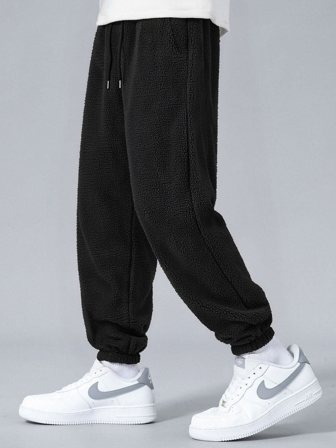 Teddy Fleece Jogger Pants