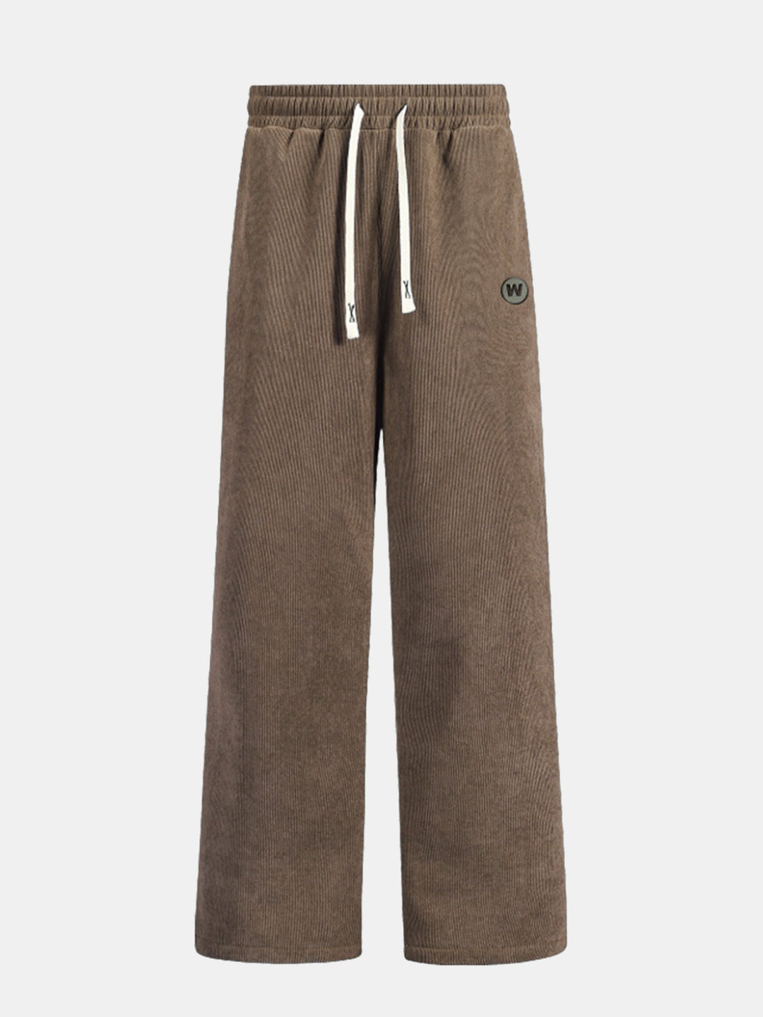 Teddy Fleece Lined Straight Leg Corduroy Pants