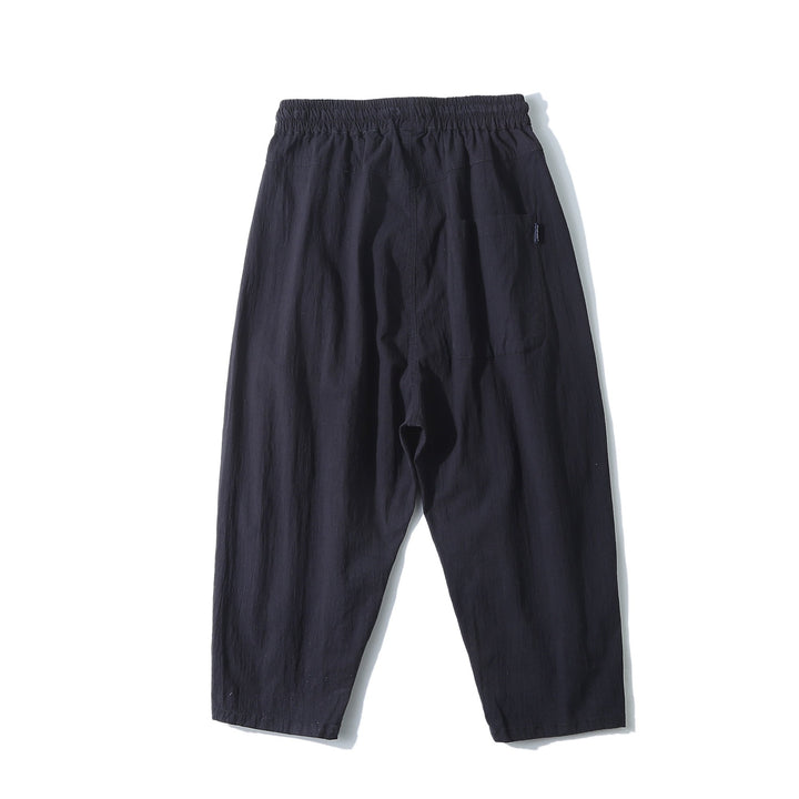 Summer Wide-Leg Crop Pants