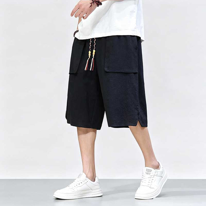 Thin Loose-fitting Straight-leg Casual Shorts