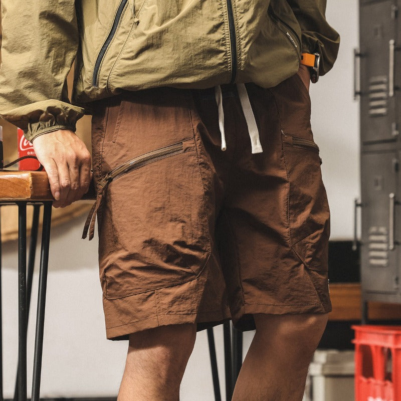 Gorpcore Cooling Ice Silk Lightweight Cargo Shorts