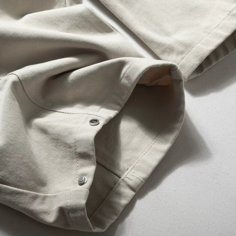 Japanese Loose Casual Drapey Cotton Lyocell Trousers