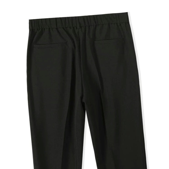 Slim-Fit  Fluid Straight-Leg Suit Trousers
