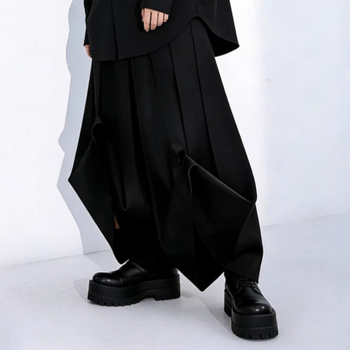 Japanese Irregular Loose Wide-Leg Pants