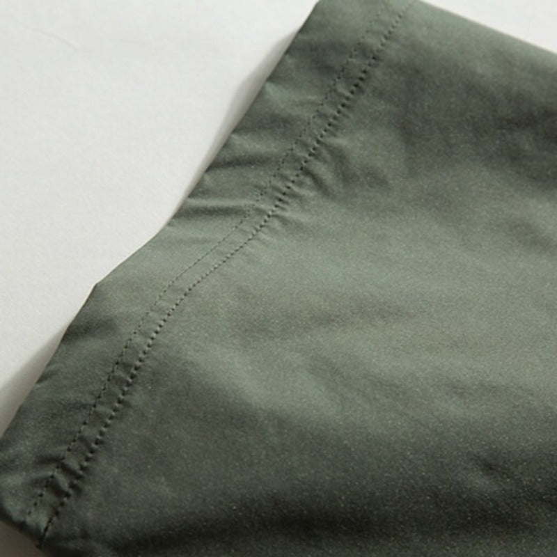 Urban Functional Quick-Dry Loose Top with Drawstring Hem
