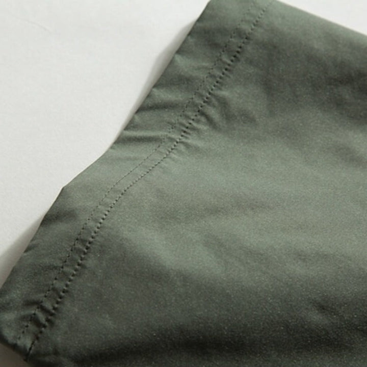 Urban Functional Quick-Dry Loose Top with Drawstring Hem