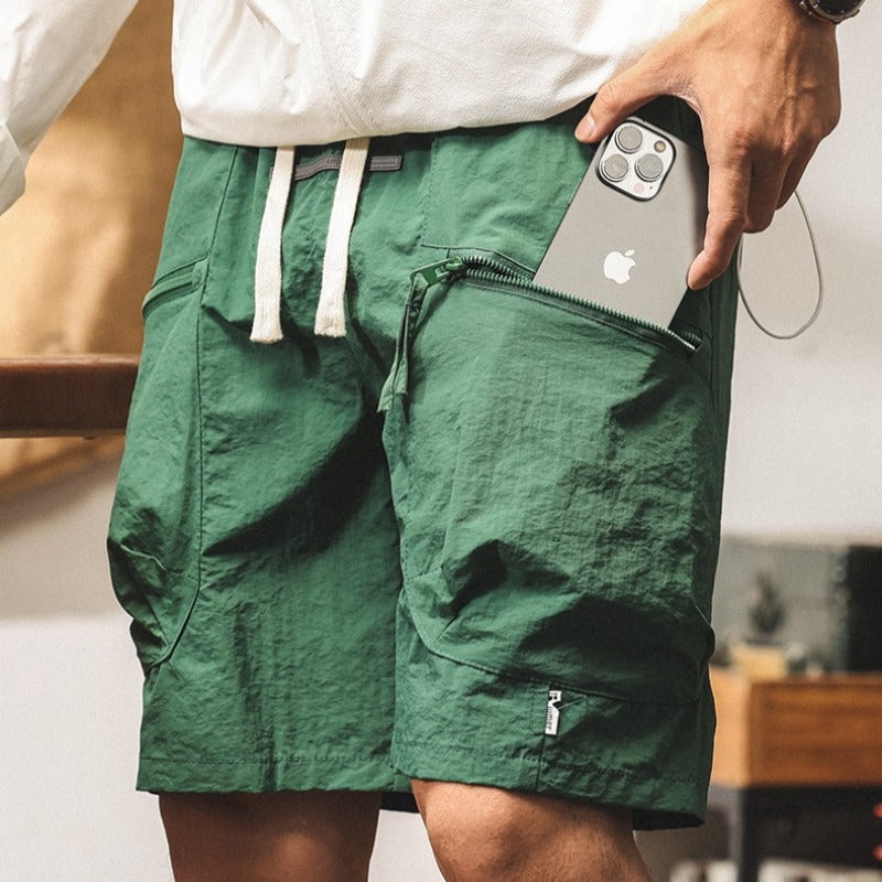 Gorpcore Cooling Ice Silk Lightweight Cargo Shorts