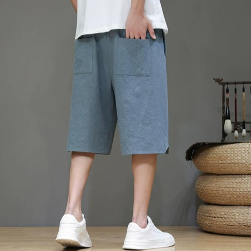 Thin Loose-fitting Straight-leg Casual Shorts