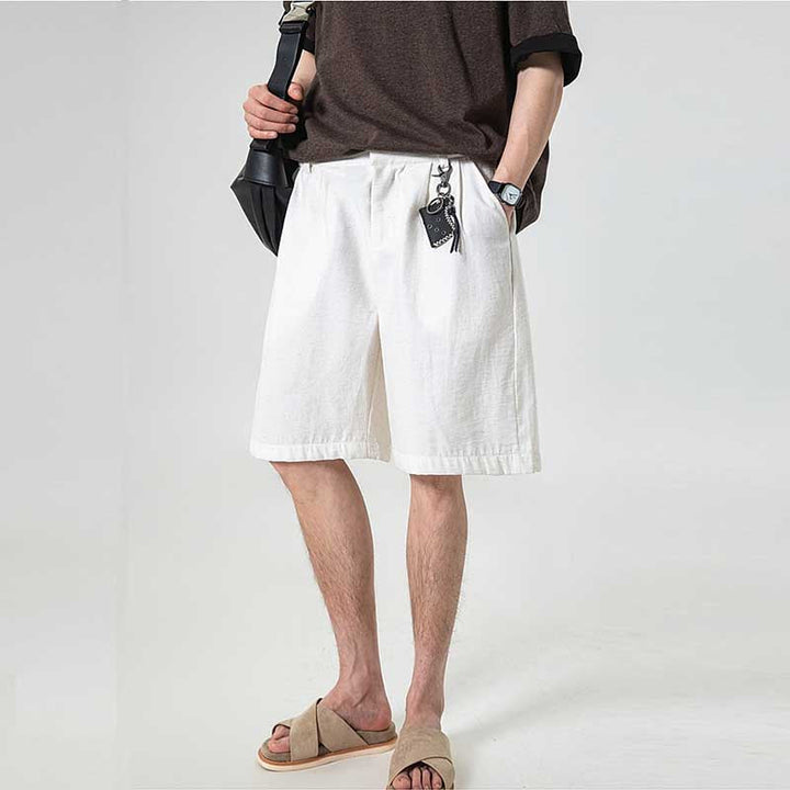 Breathable Linen Casual Shorts