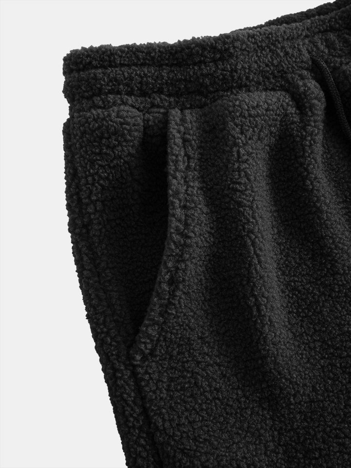 Teddy Fleece Jogger Pants